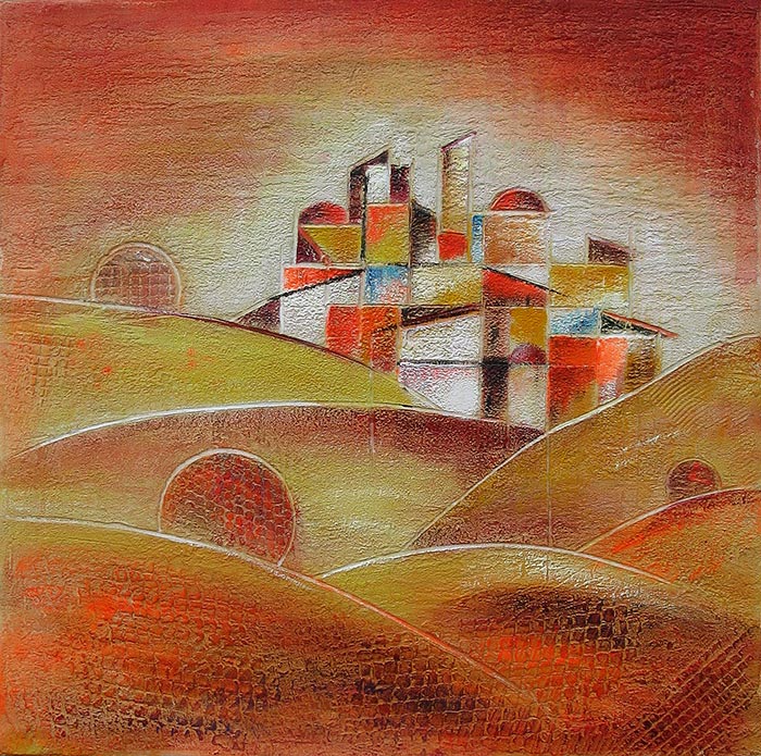 © Pierrick GIRAULT - Roussillon 50 x 50 cm