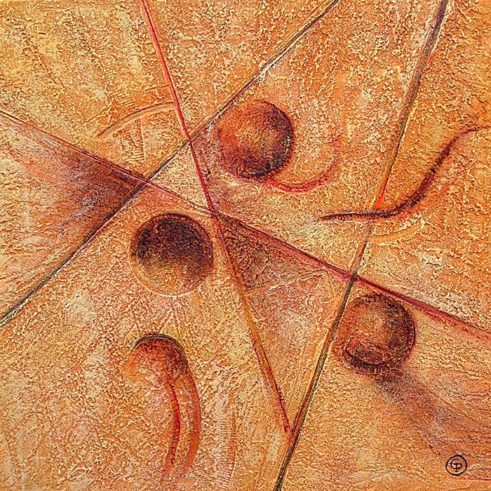 © Pierrick GIRAULT Variation III 40 x 40 cm