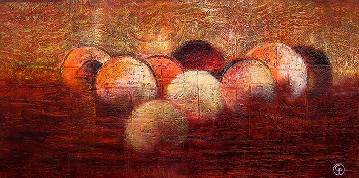 © Pierrick GIRAULT Variation IX 40 x 20 cm