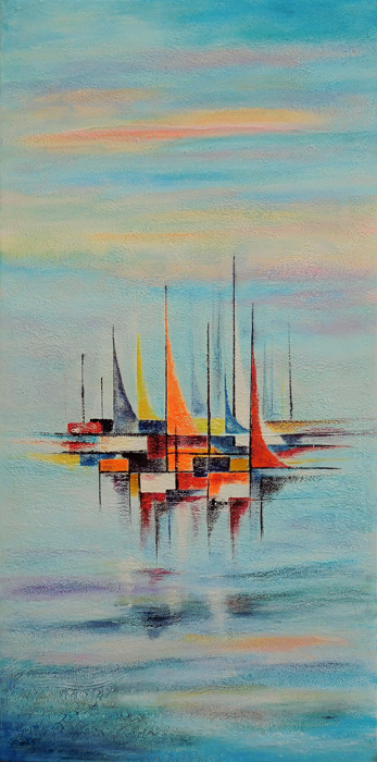 © Pierrick GIRAULT Réflexion 1117 40 x 80 cm
