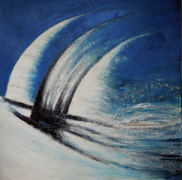 © pierrick GIRAULT REFLEXION 517 70 x 70 cm